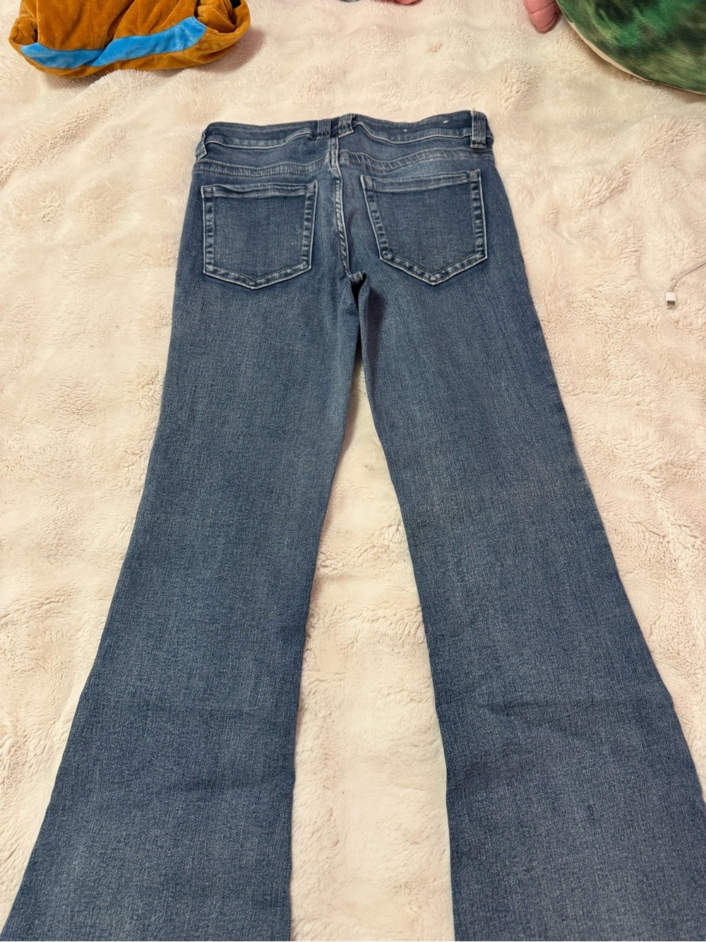 Women's Blue Flared Jeans